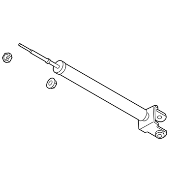 Nissan E6210-ZX00A ABSORBER Kit - Shock, Rear