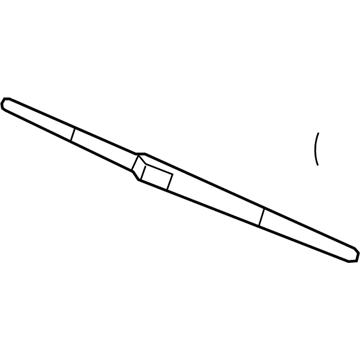Hyundai 2BH09-AK014-R Blade Assembly-Wiper, Rear
