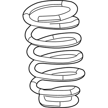 Acura 52441-TZ5-A03 Spring, Rear