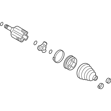 GM 26044411 Joint Kit, Front Wheel Drive Shaft Tri-Pot (W/Boot)