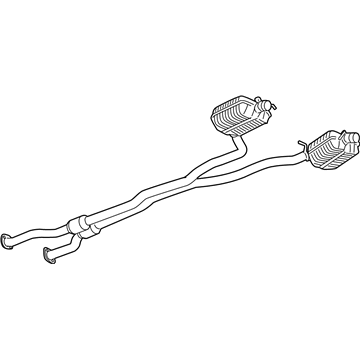 GM 20945125 Muffler & Pipe