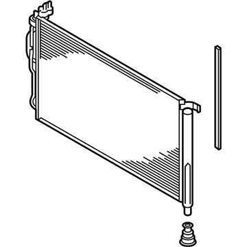 Kia 97606M7000 CONDENSER Assembly-COOLE