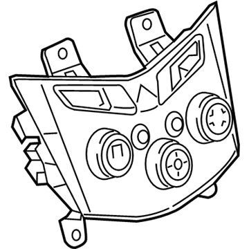 GM 95276582 Dash Control Unit