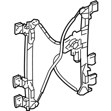 GM 19331466 Window Regulator