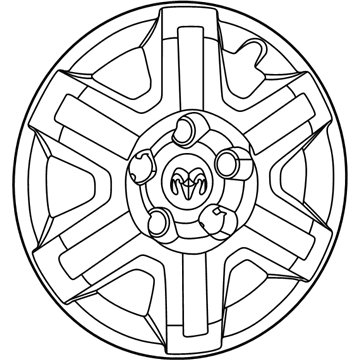 Mopar 4721195AC Wheel Cover