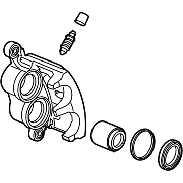 GM 13546091 Caliper Assembly