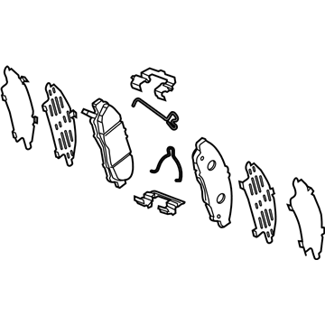 GM 85158190 Front Pads