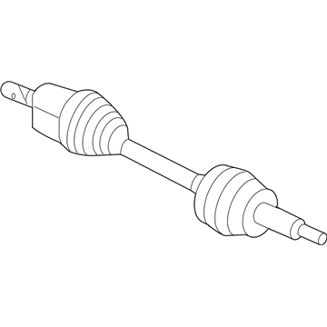 GM 84686589 Axle Assembly