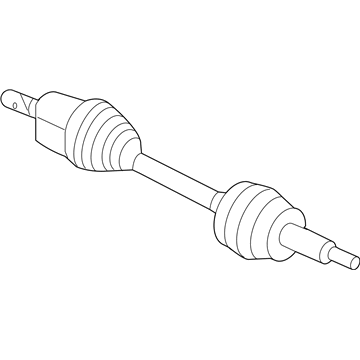 GM 84877807 SHAFT ASM-FRT WHL DRV HALF