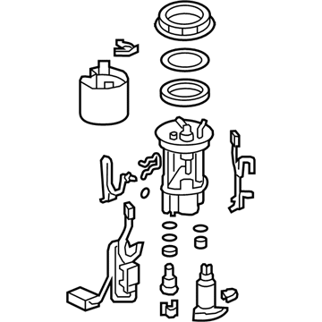 Honda 17045-SZT-L30 Module Set, Fuel Pump