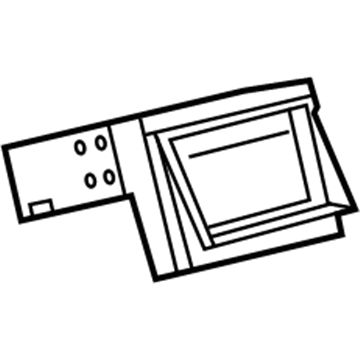 Toyota 83910-48040 Driver Info Center Module