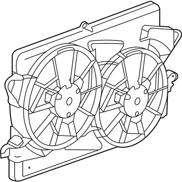 GM 20970655 Fan Shroud