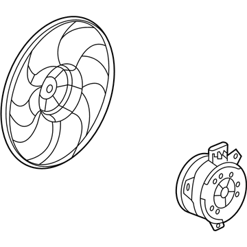 GM 13269460 Fan Blade