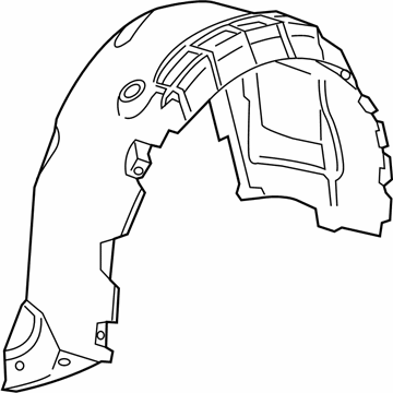 GM 23208846 Wheelhouse Liner
