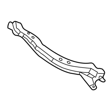 Lexus 52134-53010 Reinforcement, Front Bumper Bar, LH
