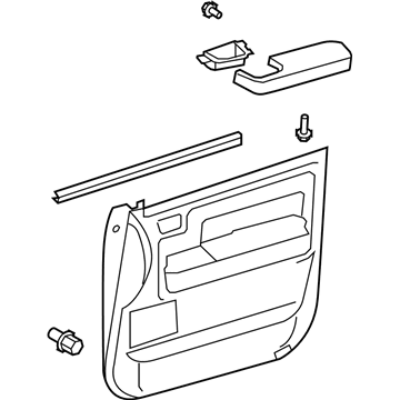 Toyota 67620-0C510-C2 Door Trim Panel