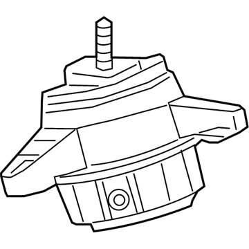 GM 84030705 Mount