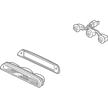 Ford 1L5Z-13A613-AA High Mount Lamp