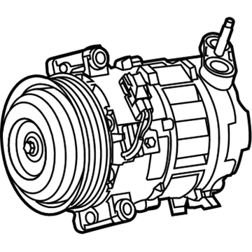 Mopar 68155464AA COMPRESSO-Air Conditioning