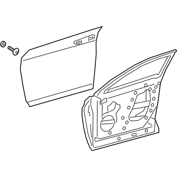 Lexus 67002-79095 Panel Sub-Assy, FR D