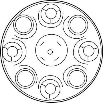 Nissan 40342-1PA0A Ornament-Disc Wheel