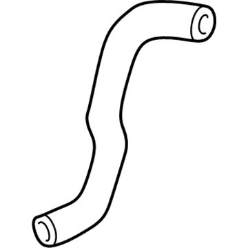 Lexus 16572-50180 Hose, Radiator, NO.2