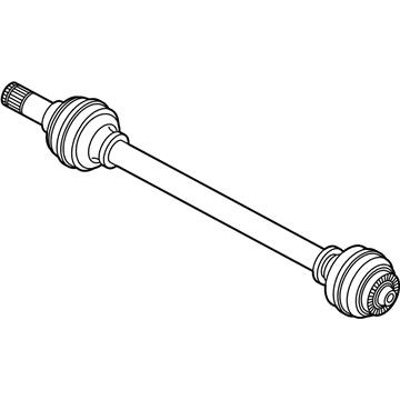 BMW 33-20-8-064-997 OUTPUT SHAFT LEFT