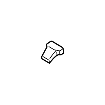 Hyundai 89C45-S8500-NNB LEG MOUNTING COVER-FRT