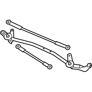 Nissan 28840-1EA0A Link Assy-Wiper