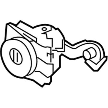 Nissan 80601-7Y000 Cylinder Set-Door Lock, L