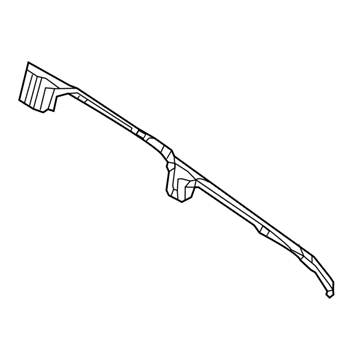 Mopar 68134328AA REINFMNT-Body Side Aperture Rear