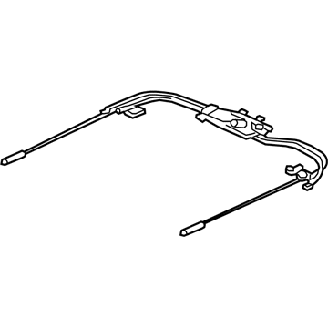 Honda 70400-TR0-A01 Cable Assembly, Sunroof
