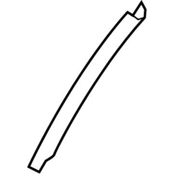Nissan 80819-4RA0A Tape-Front Door Sash Rear, LH