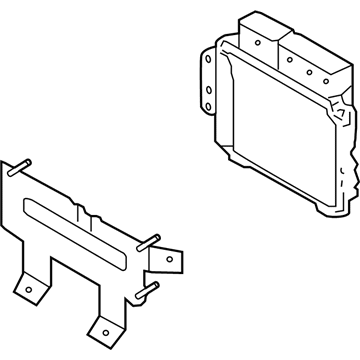 Hyundai 39128-2BJF8 Computer & Bracket Assembly