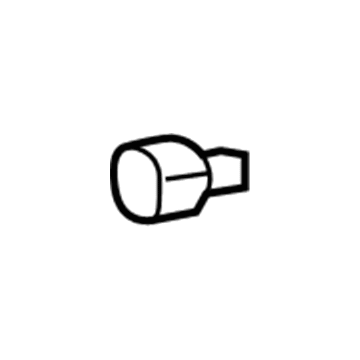 Acura 39623-S84-A10ZA Cap, Socket (Graphite Black)