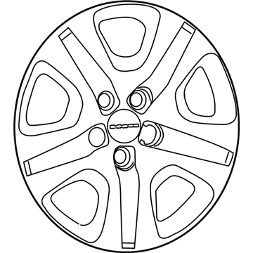 Mopar 4726384AA Wheel Cover