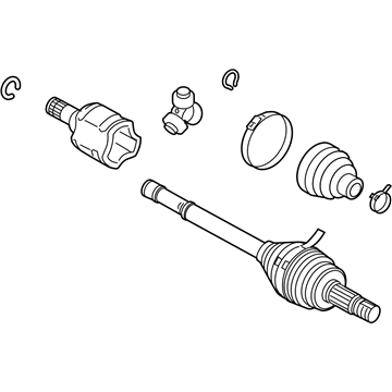 Toyota 42340-0R020 Axle Assembly