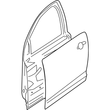 GM 92457473 Door Shell