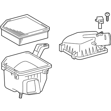 Lexus 17700-31760 Cleaner Assy, Air W/Element