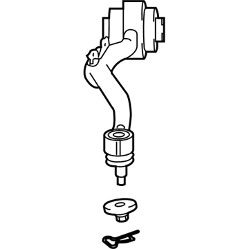 Lexus 48660-59016 Front Suspension Arm Set Lower No.2 Right