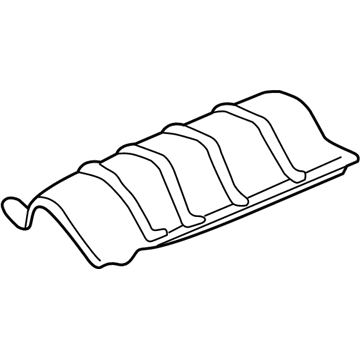 Acura 74601-SDA-A01 Plate, Floor Heat Baffle