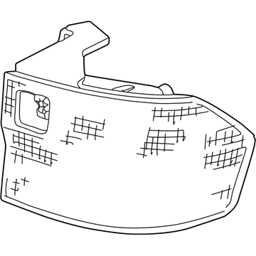 Honda 33506-S0X-003 Lamp Unit, L. Tail