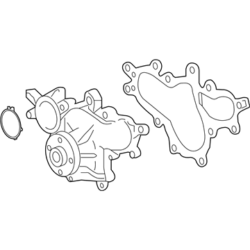 Lexus 16100-39506 Engine Water Pump Assembly