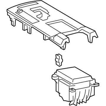 Lexus 58804-53170-C0 Panel, Console, Upper