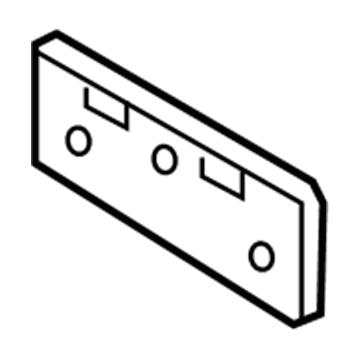 Infiniti 96210-1NF0A Bracket-Licence Plate