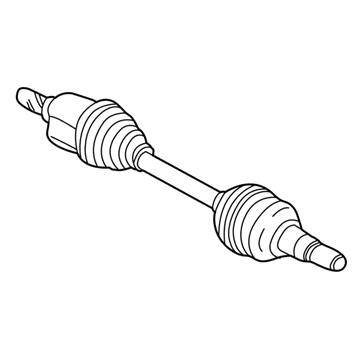 GM 15836782 Front Cv Axle Shaft