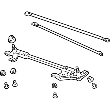 Honda 76530-S10-A01 Link, FR. Wiper