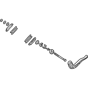 BMW 32-30-1-095-299 Adjust-Lever