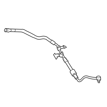 BMW 32-41-6-781-769 Return Pipe