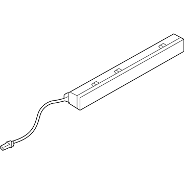 Infiniti 26590-JK00A Lamp Assembly-Stop, High Mounting